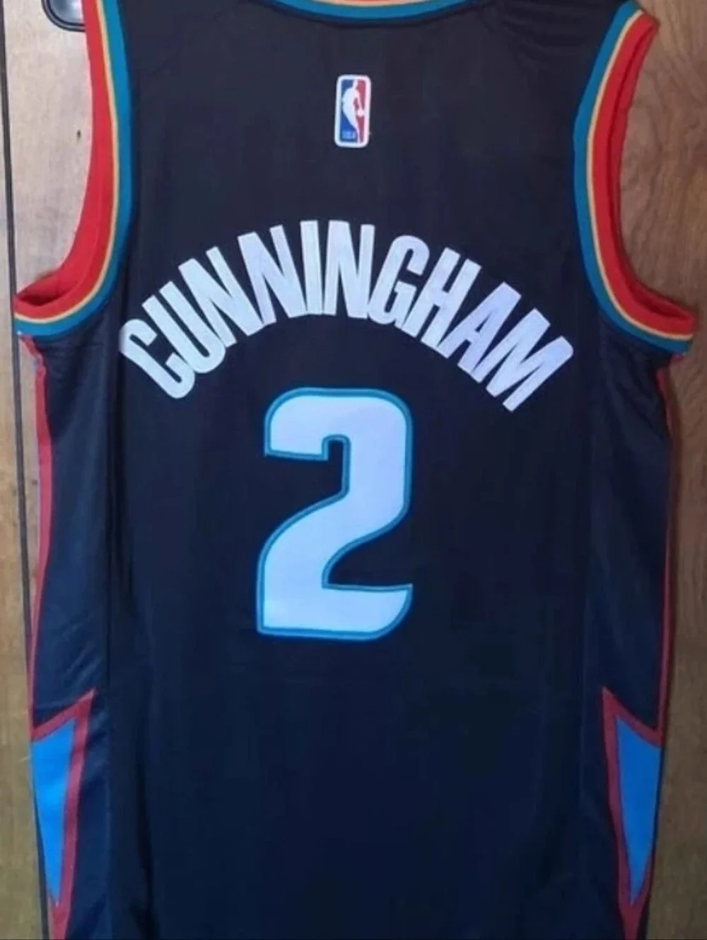 Mystery Sports Card With Cade Cunningham Detroit Pistons Small Jersey